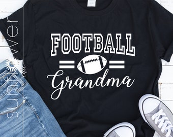 Football grand-mère SVG | Football grand-mère Cricut Silhouette | Football grand-mère Svg imprimable Cricut SIlhouette | Maillot de foot Art SC2608