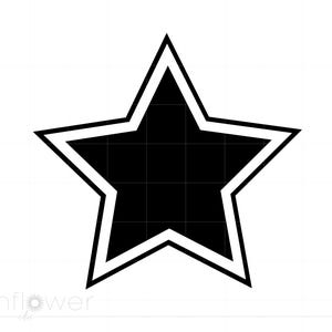 Star SVG | Star Clipart Download | Star Cut File for Cricut | Vector Star Svg Jpg Eps Png SC625
