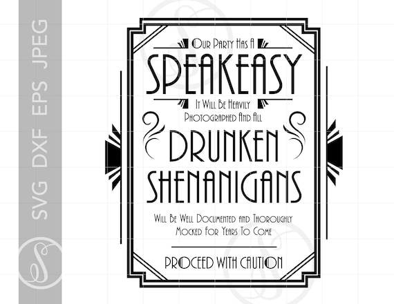 Art Deco Gatsby Le Magnifique Citation Art Svg Bar Etsy France Art Deco Gatsby Le Magnifique Citation Art Svg Bar Etsy France