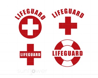 Lifeguard SVG, Lifeguard Clipart, Lifeguard Silhouette Cut File, Lifeguard Svg Jpg Eps Pdf Png Dxf Instant Download SC1106