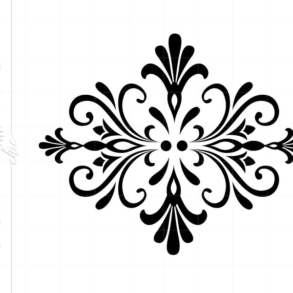 Filigree SVG | Filigree Clipart | Filigree Cut File for Cricut | Filigree Clipart Svg Jpg Eps Pdf Png | Filigree Silhouette SC657