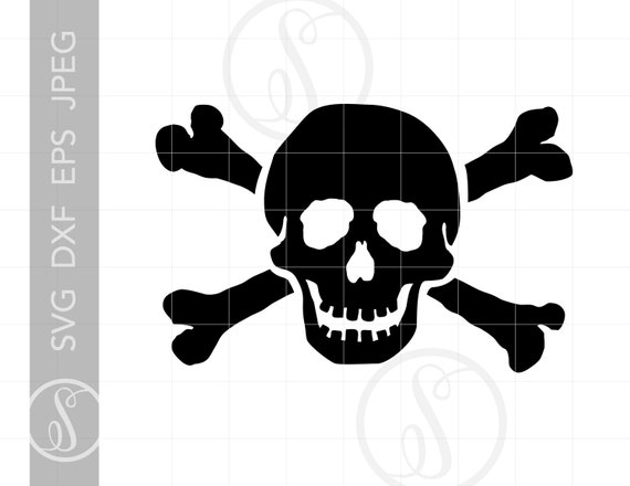 Download Skull Crossbones Svg Skull Crossbones Clipart Skull Etsy