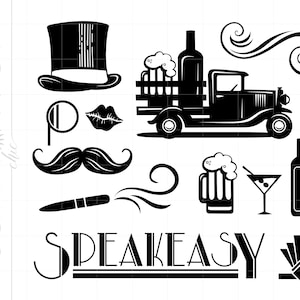 40+ Best Ideas For A Glamorous Speakeasy Party  Speakeasy party decorations,  Speakeasy decor, Speakeasy party