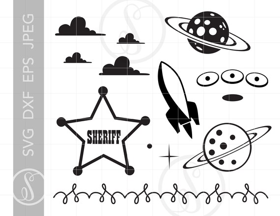 Download Toy Story Inspired Svg Cut File Downloads Toy Story Clipart Etsy PSD Mockup Templates