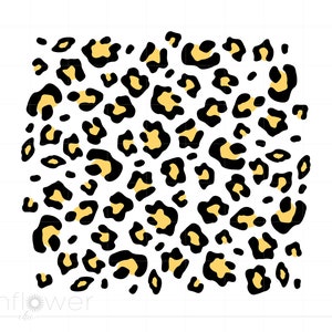Leopard Spots SVG Download, Leopard Spots Cricut Silhouette Cut File, Vector Leopard Spots Svg Jpg Png Dxf Instant Download SC1147