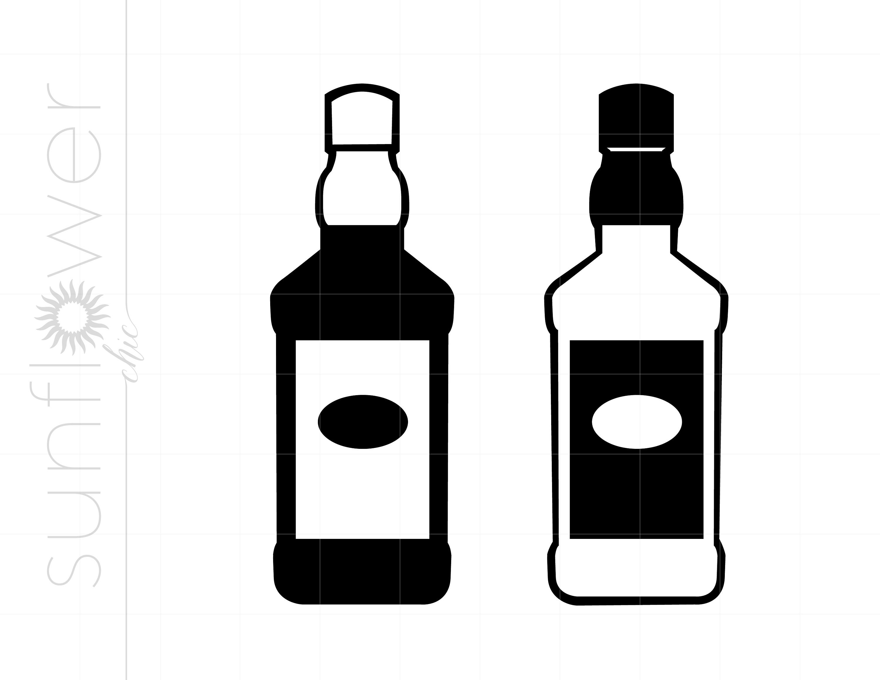 Whiskey Bottle SVG / Whiskey Bottle Clipart / Whiskey Bottle - Etsy México