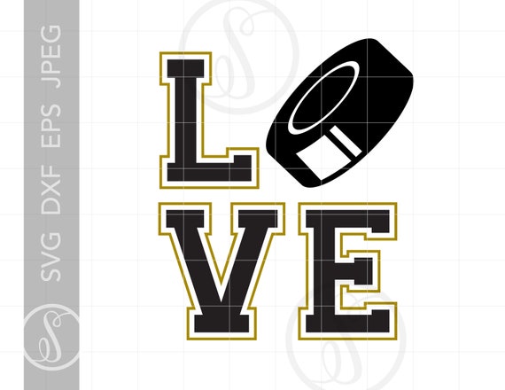 Love Hockey Svg Cut Files Hockey Png T Shirt Svg Downloads Etsy