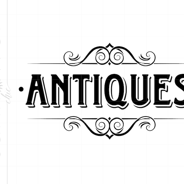 Antiques Sign - Etsy