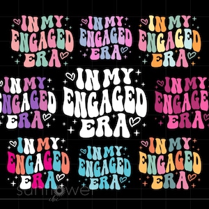 À mes fiançailles Svg, chemise de fiançailles Sublimation Art, mariage shower Svg Png Dxf Cricut Silhouette Svg Png, téléchargement immédiat SC3866