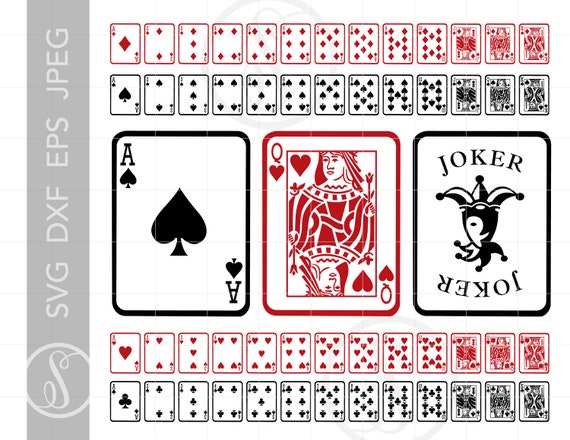 Playing Cards Svg Poker Playing Card Silhouette Cut Files Etsy Playing Cards Svg Poker Playing Card Silhouette Cut Files Etsy