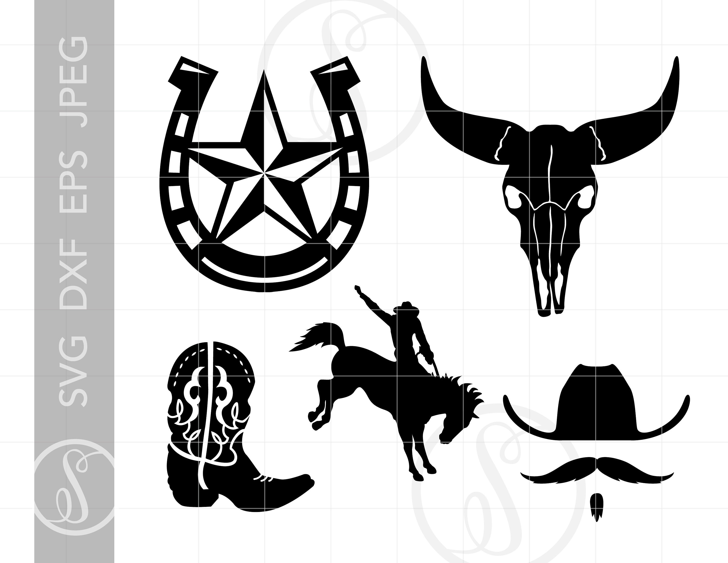 Clipart Cowboy Silhouette