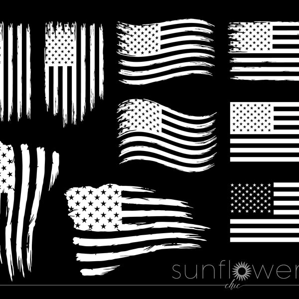 American Flag Svg Download, White US Flag Svg Cut Files, Grunge Flag Svg For Cricut Silhouette, 4th of July Svg, Patriotic Svg SC2911