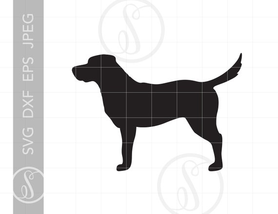 Download Labrador Silhouette Cut File Vector Labrador Svg Jpg Eps Pdf Png Dxf