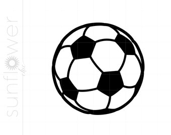 Soccer Ball SVG | Soccer Ball Clipart | Soccer Ball Silhouette Cut File | Soccer Ball Svg Jpg Eps Pdf Png | Soccer Ball Download SC669