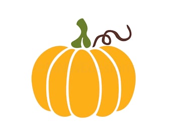 Pumpkin SVG, Pumpkin Cricut, Fall Thanksgiving Svg, Pumpkin Silhouette Download, Pumpkin Svg Pdf Jpg Png SC1711