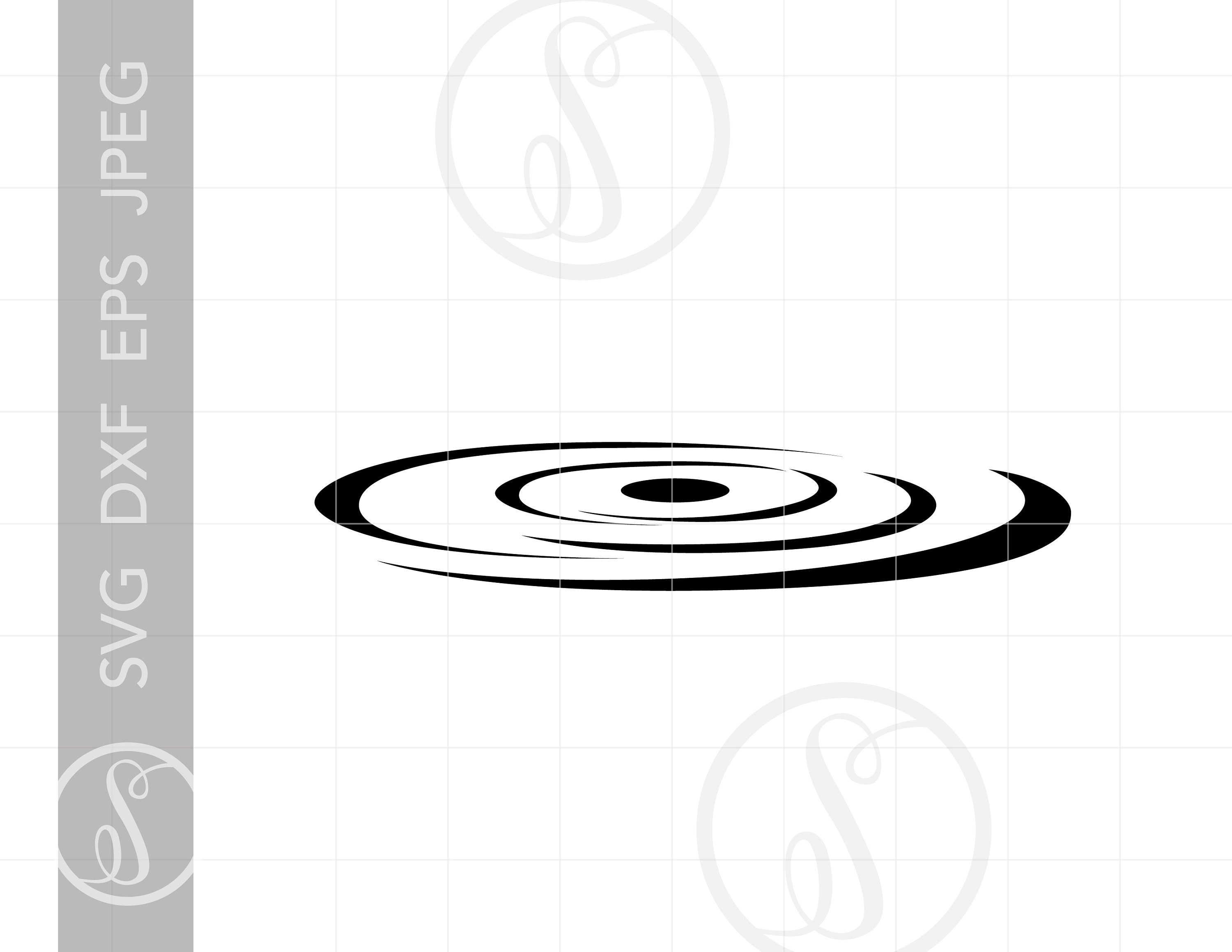 Water Ripple SVG Water Ripple Clipart Water Ripple Cut | Etsy Canada