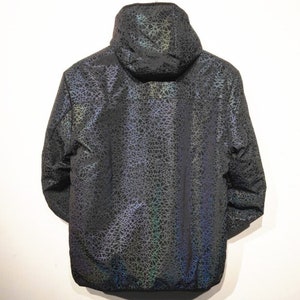 Reflective Windbreaker, Fall Winter Jacket, Holographic Windbreaker ...