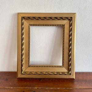 Art Deco Gesso Frame | Vintage Gold Ornate Wall Decor | adorn 23x28cm