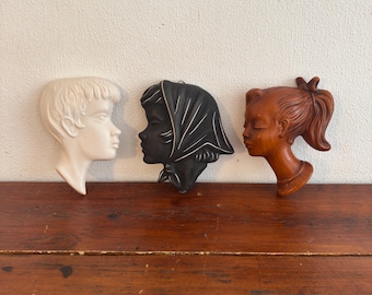 Cortendorf, Wall Mask, Vintage Wall Decor - Etsy