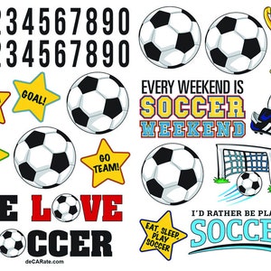 Soccer Magnet kit-deCARate