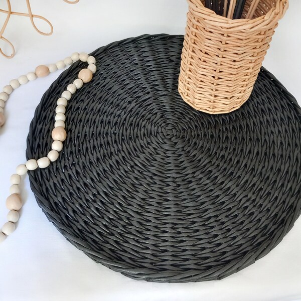 Wicker Table Etsy