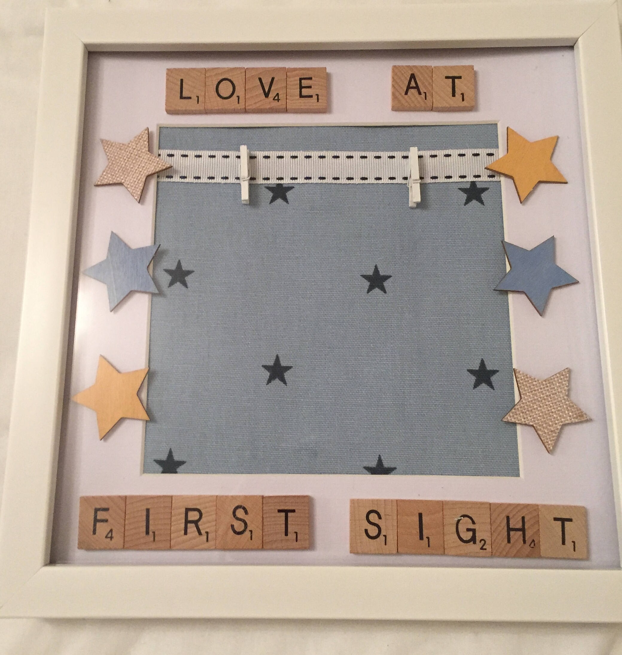 Love at First Sight Frame Baby Scan/first Baby Picture Etsy