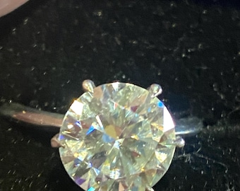 5 Karat VVS1 Diamant abgebaut Ring Angebote angenommen