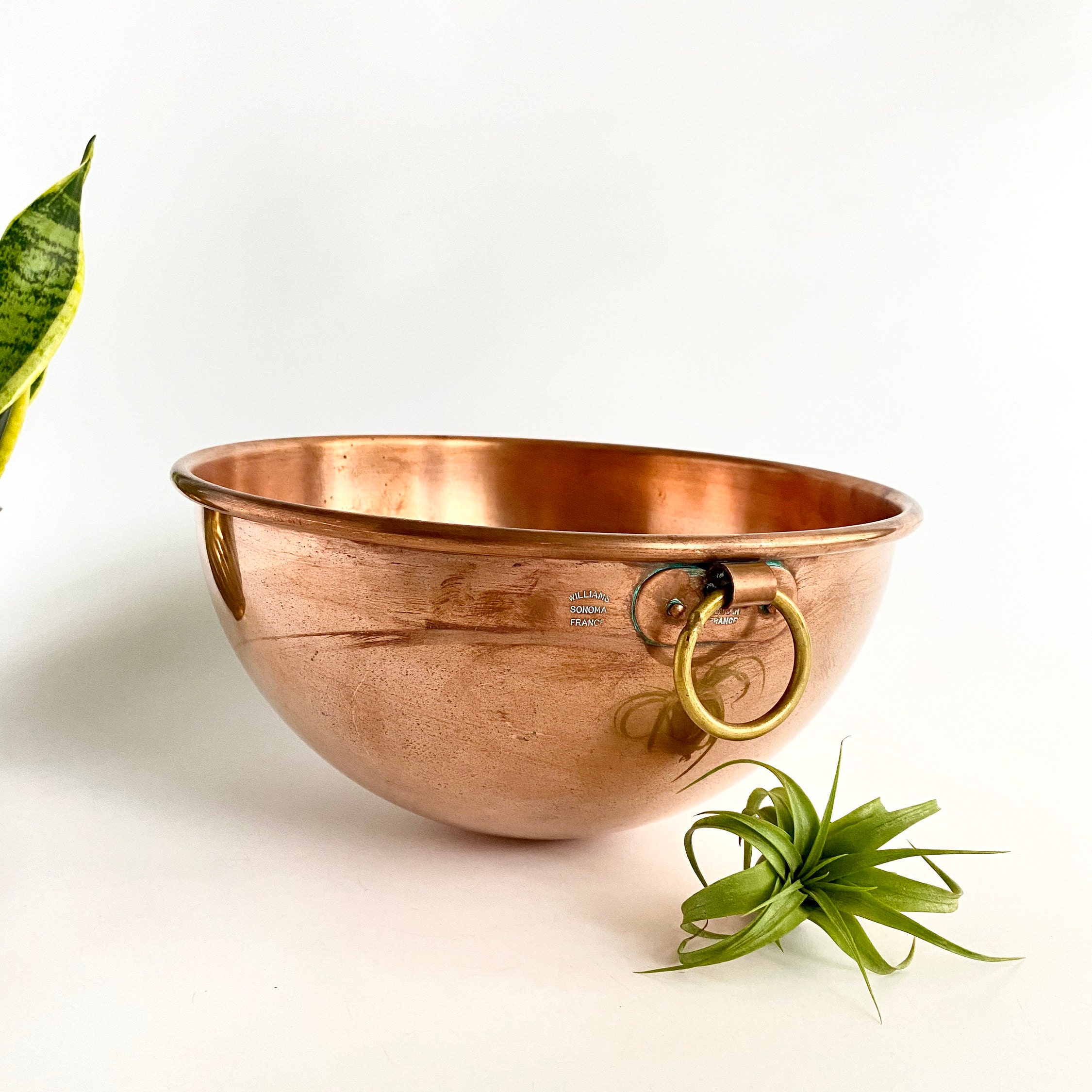 Williams Sonoma Copper Mixing Bowls