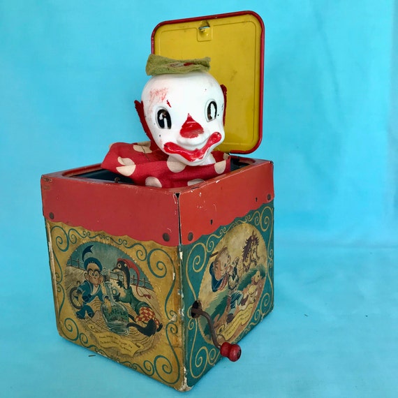 vintage jack in the box