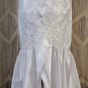 Vintage wedding dress with Matching Shawl image 8