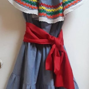 Traditional Haitian Outfit. (Top and Skirt) Made to Order/ Custom Made for adults and children. Body measuremnts are required for a perfect