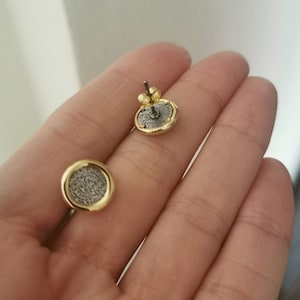 Sterling silver 925 Phaistos Disc earrings/Greek jewelry