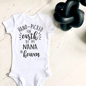 Hand picked for Earth... Baby Bodysuit * CUSTOMIZABLE *