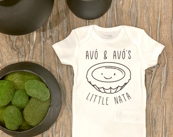 Avô & Avó's Little Nata Baby Bodysuit