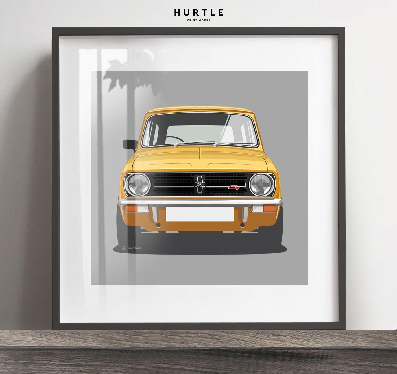 Rover Mini Clubman ヴィンテージアートワーク フレーム付き 【公式通販】