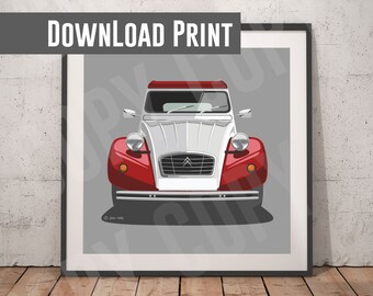 Citroen 2cv Etsy Mexico