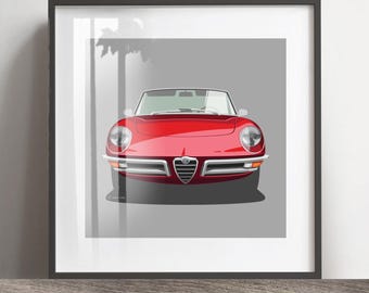 Alfa Romeo 75 Twin Spark 162 B4 1988 Construction Drawing ART Work