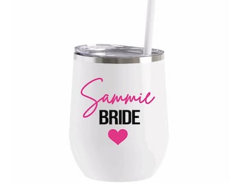 Personalized Wine Tumbler Bridesmaid Gift Bridesmaid Proposal Personalized Wine Glasses Custom Wine Glasses Custom Wine Tumbler For Her