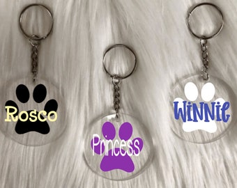 Custom Pet Keychains Dog Keychain For Mom Dog And Cat Keychain Pet Lover Gift Dog Mom Keychain Dog Pet Gifts Custom Keychains Pet Owner Gift