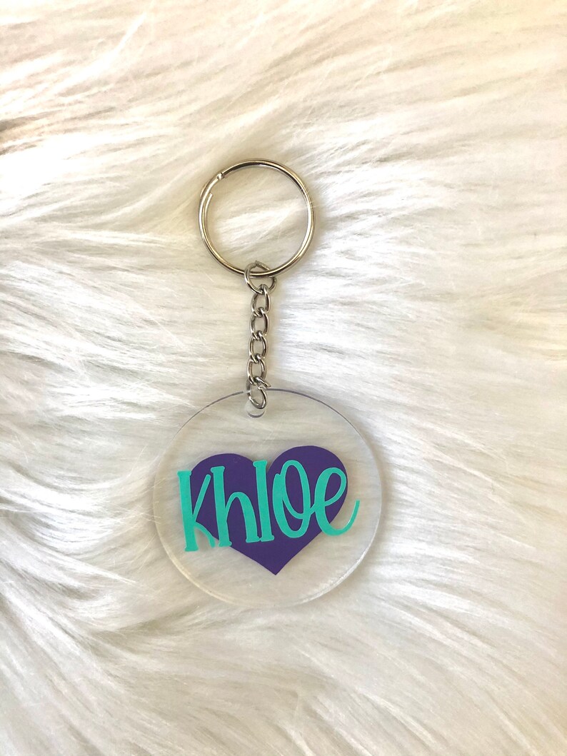 Customized Name Keychains Custom Keychain Personalized Name Etsy