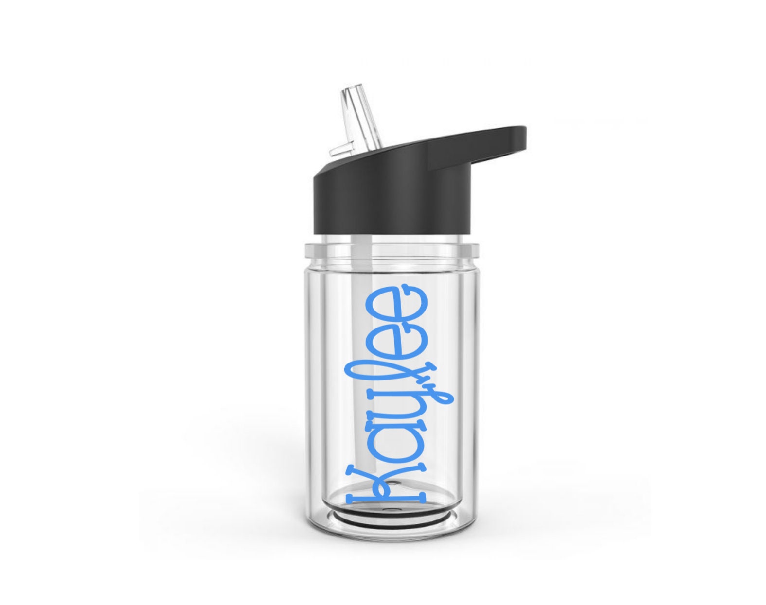 Personalized Water Bottle With Straw for Kids Personalized Kids Cup ...
