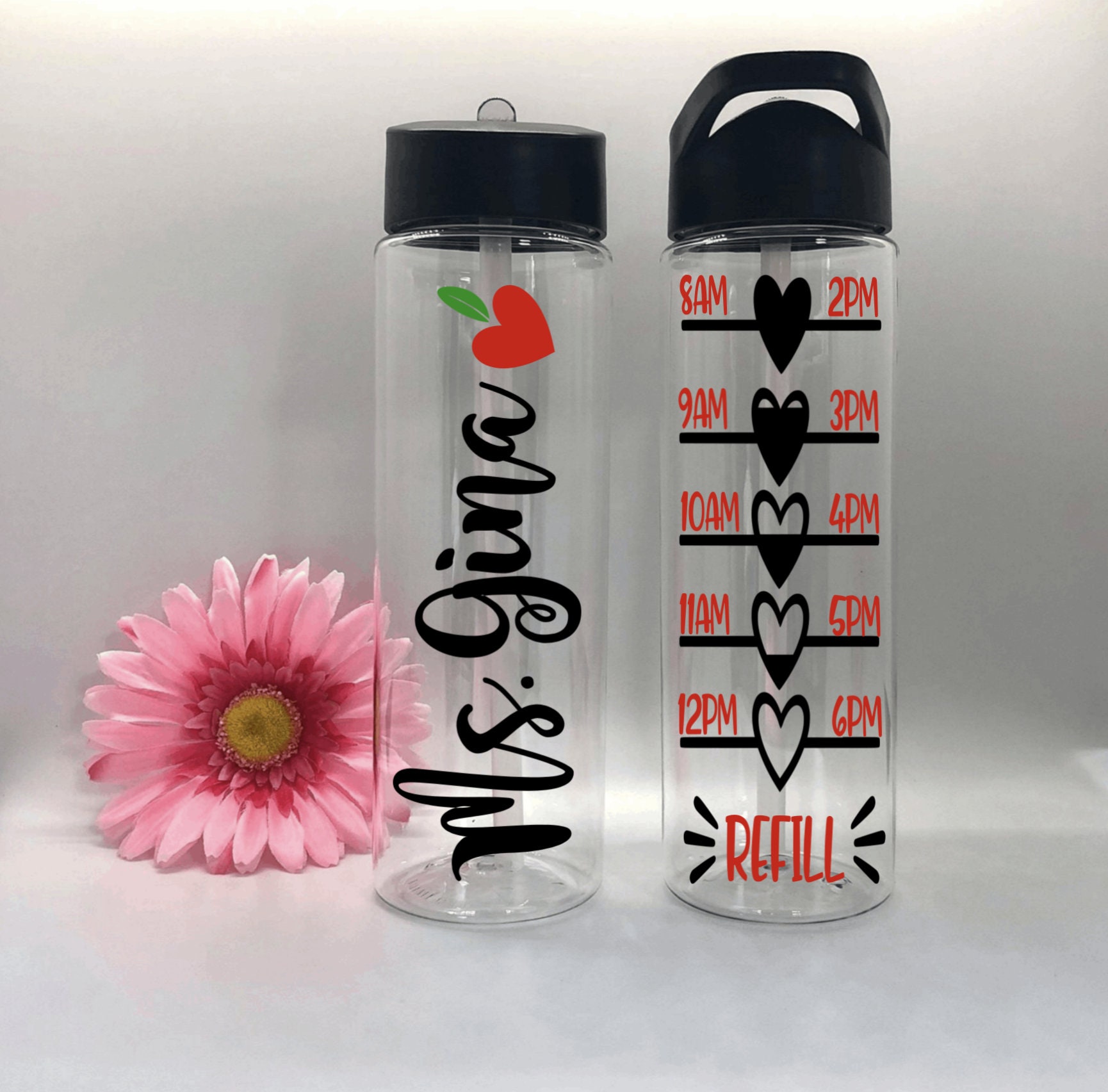 Personalized Water Bottle, Hydro Bottle, Teacher Gift, Nurse Gift, Team  Gift, Corporate Gift, Exercise Water Bottle, Sports Water Bottle 