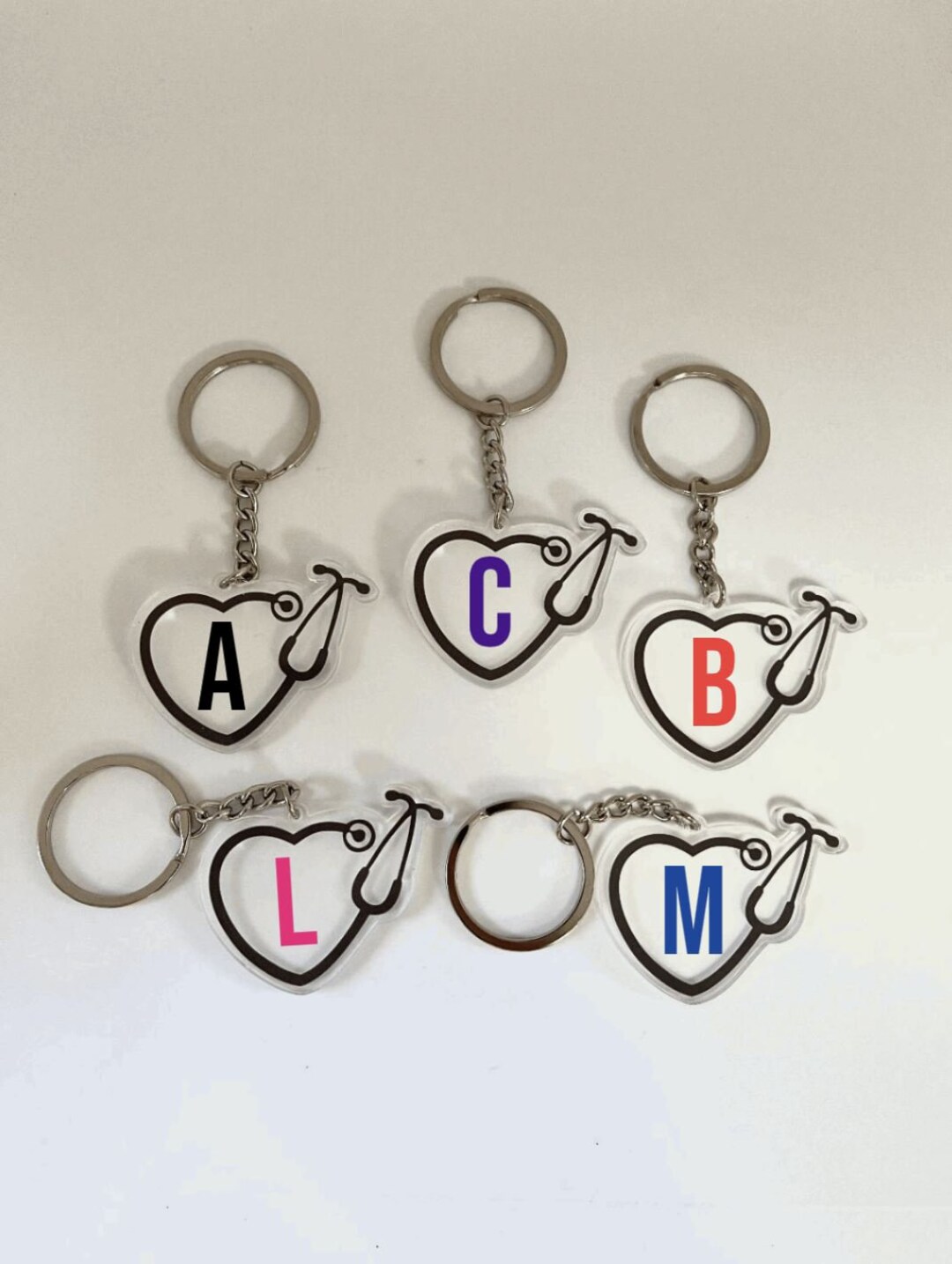 Nurse Keychains Custom Acrylic Keychains Nurse Appreciation Week Nurses
