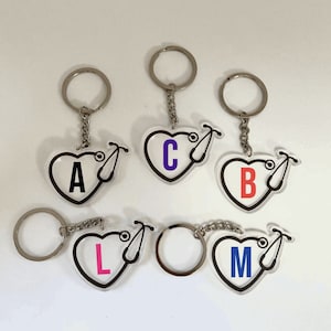 Nurse Keychains Custom Acrylic Keychains Nurse Appreciation Week Nurses Week MD RN CNA Keychain Unique Nurse Gift Nurse Graduation Cups