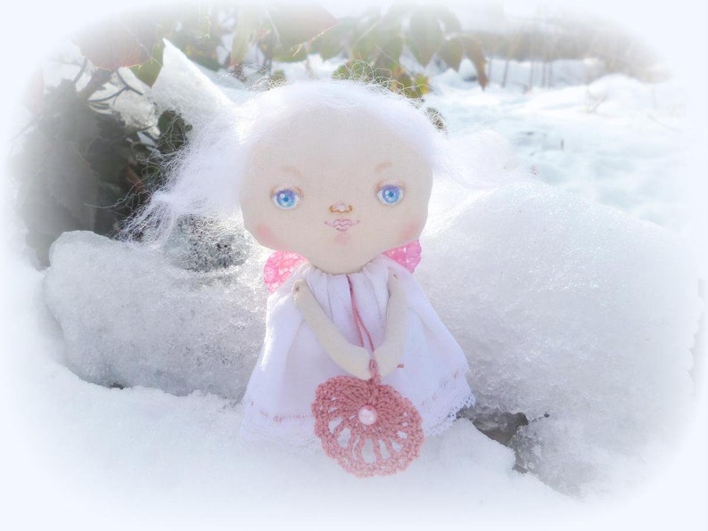 your girls Cute guardian little angel doll Xmas tree toys ornaments home decor Unique funny Mothers Day gift for her sister mom daughr