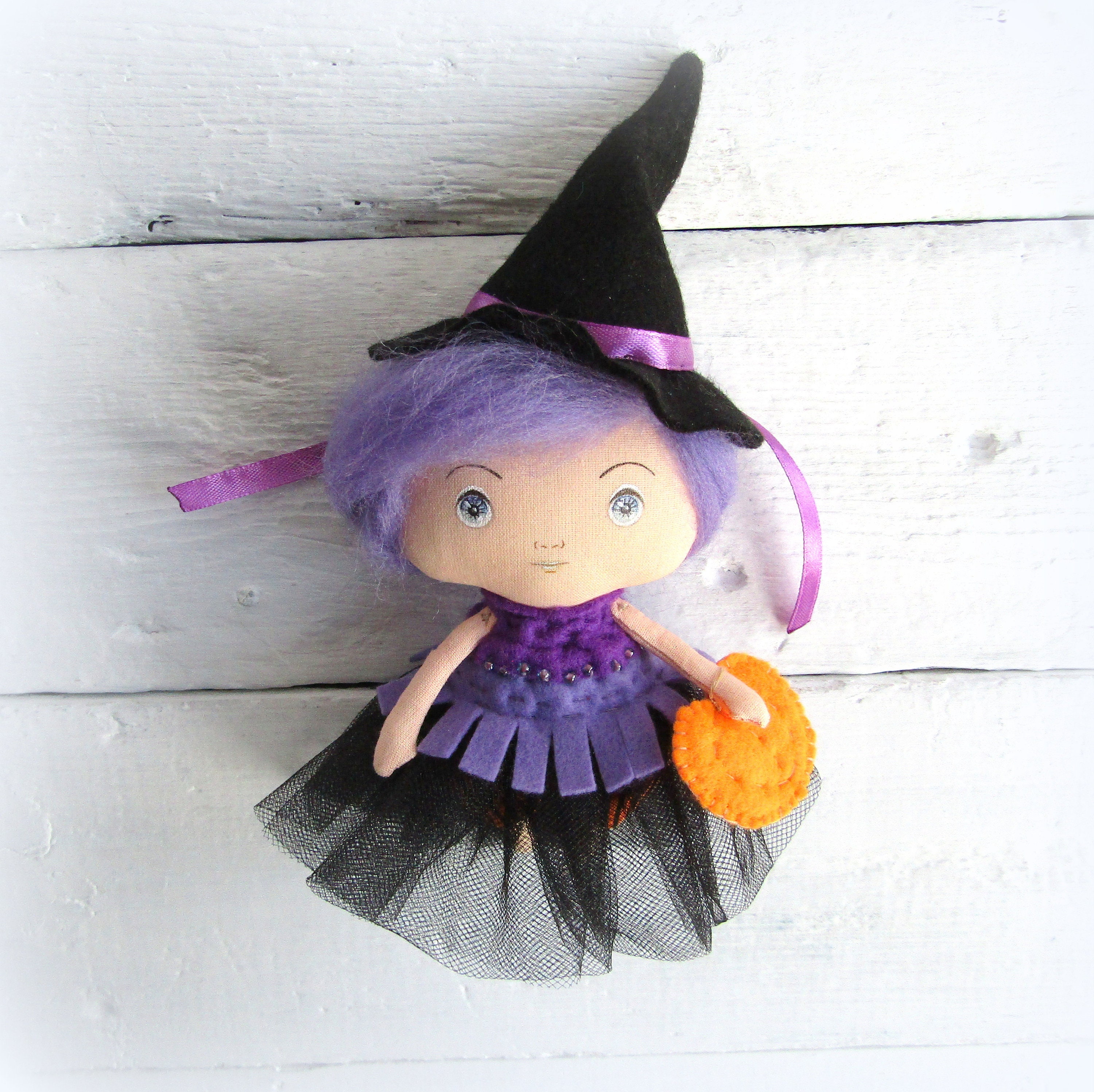 Kitchen witch doll Small cloth dolls handmade | Etsy
