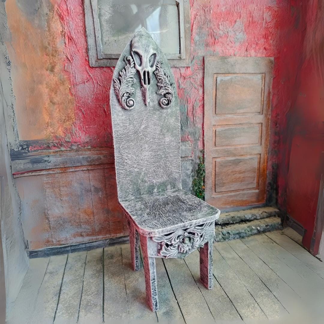 Victorian Throne Chair - Etsy