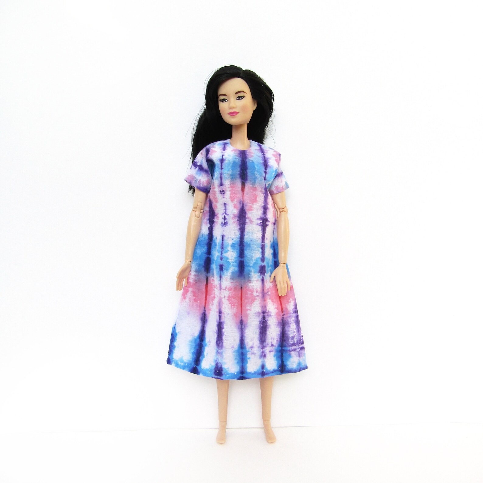 Handmade tie dye Barbie doll dress Boho clothes for dolls | Etsy