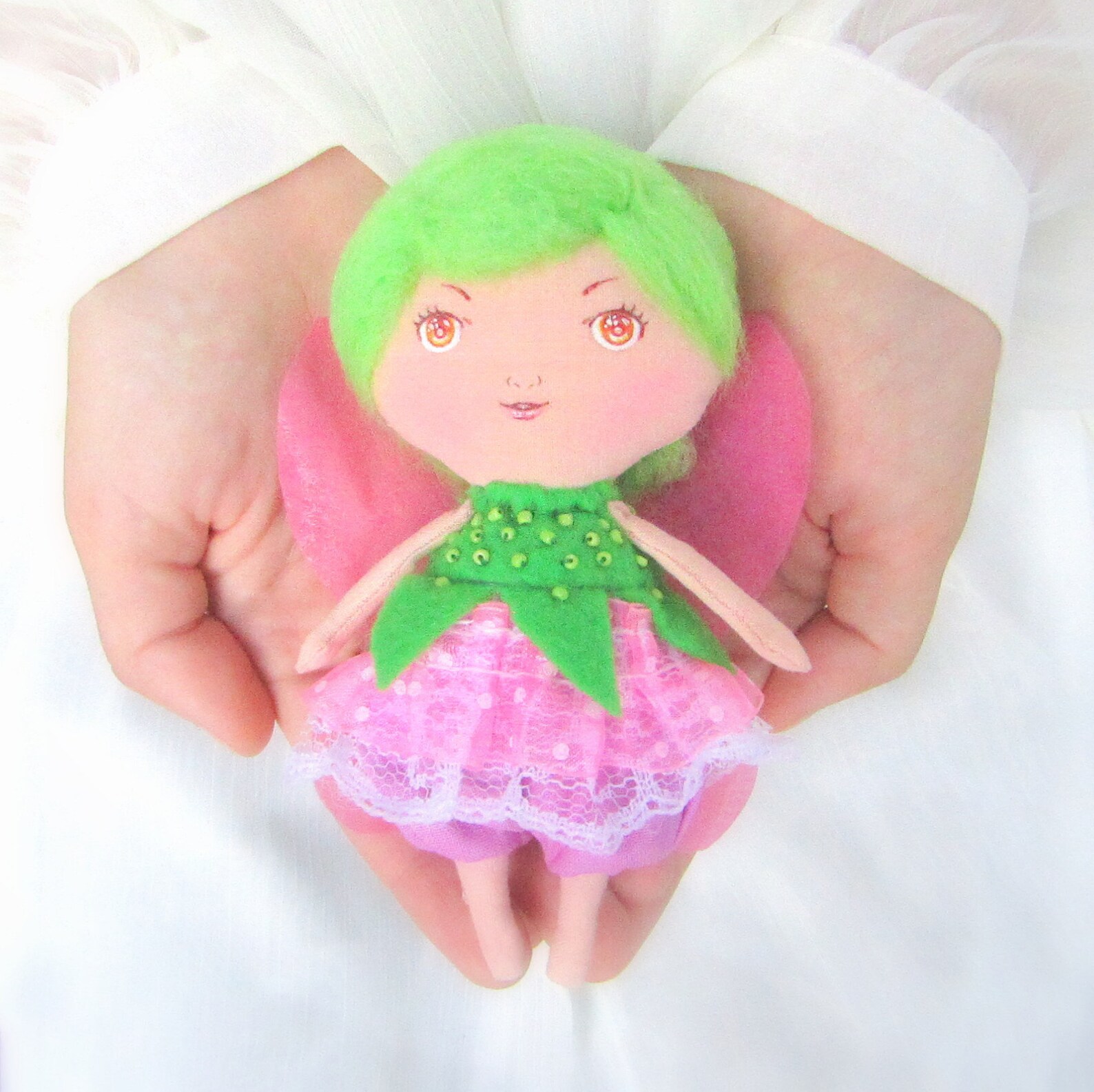 Cloth fairy doll for girl Fairy dolls handmade Unique fairies Etsy