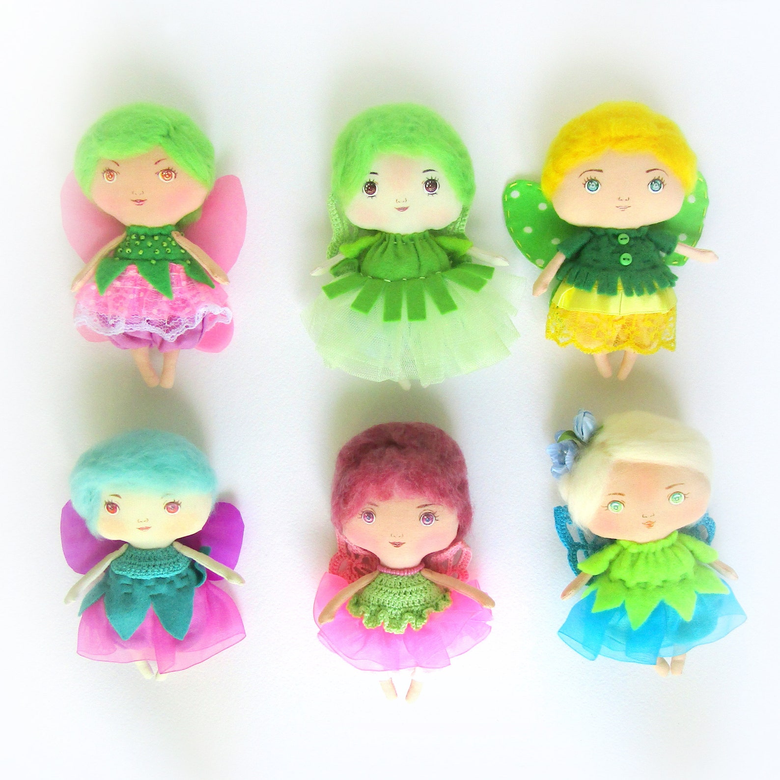 Cloth fairy doll for girl Fairy dolls handmade Unique fairies Etsy